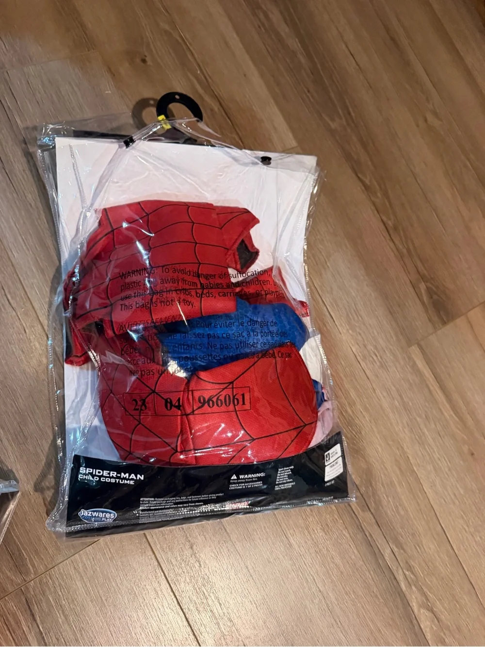 Spider man Marvel Child Halloween Costume - Red & Blue Muscle Chest Medium 8-10